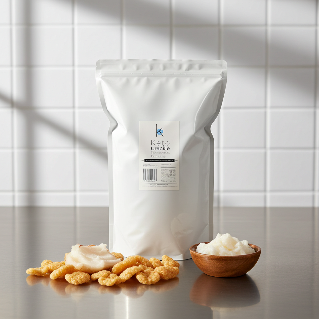 Carnivore Pork Crackle Unseasoned Pork Rinds Crackling 1kg Bulk Pack Keto Diet & Paleo