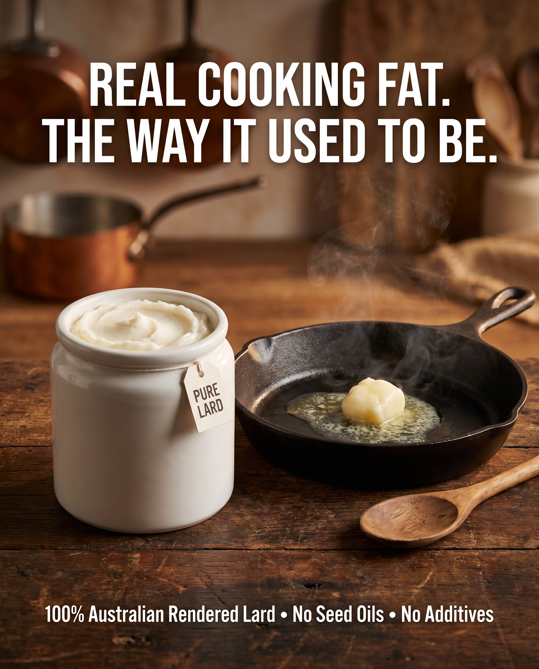 Australian Pork Lard 375ml | Carnivore & Keto Friendly | Outback Provisions - image 2