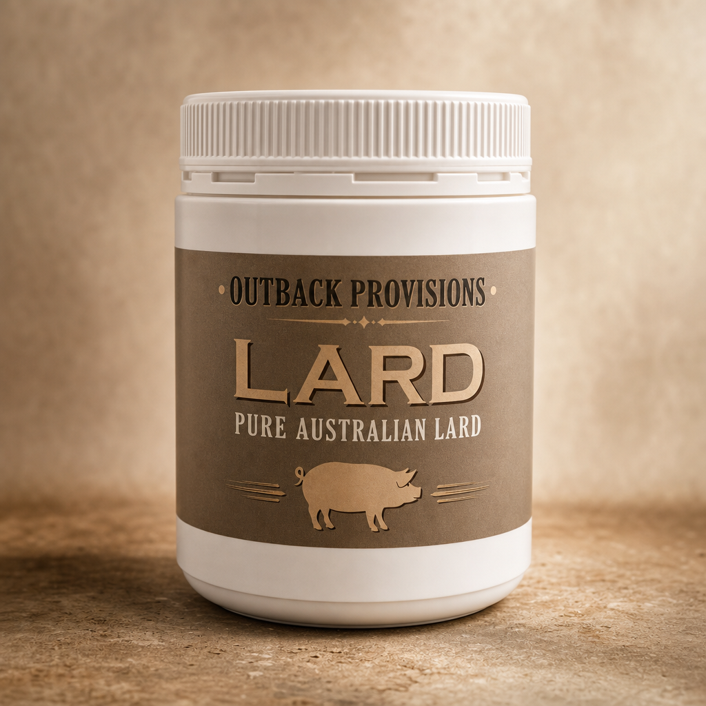 Pork Lard 1L Tub Australian Pork & Australian Made