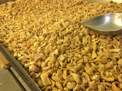 Unseasoned Pork Crackle Pork Rinds 250g cooked in lard - image 2