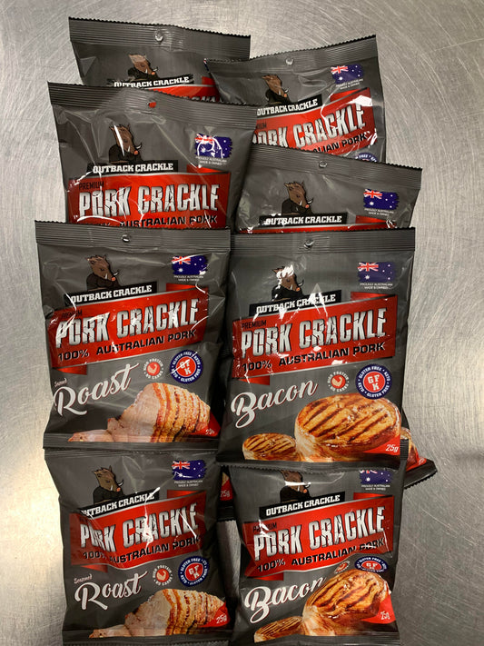 Roast Pork Crackle 5 Bags Bacon Pork Crackle 5 Bags Mix