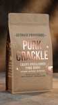 Unseasoned Pork Crackle Pork Rinds 250g cooked in lard