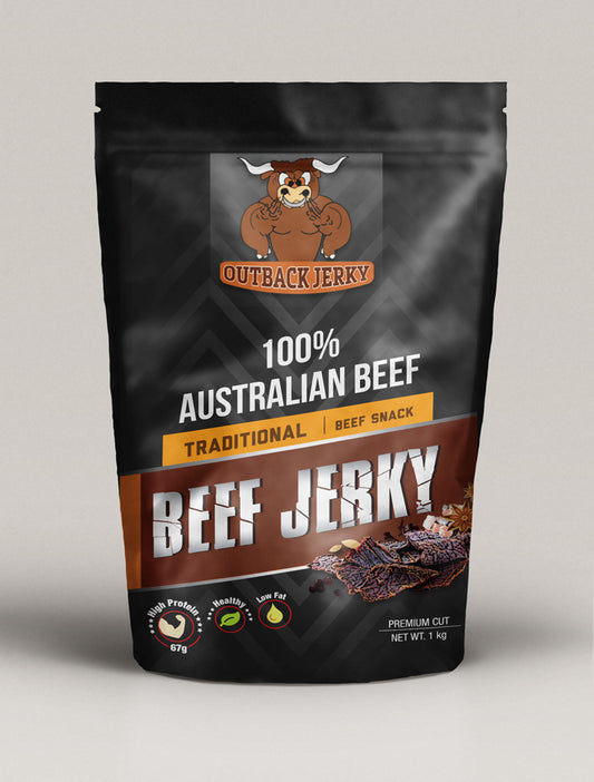 Traditional Bulk Beef Jerky 1kg